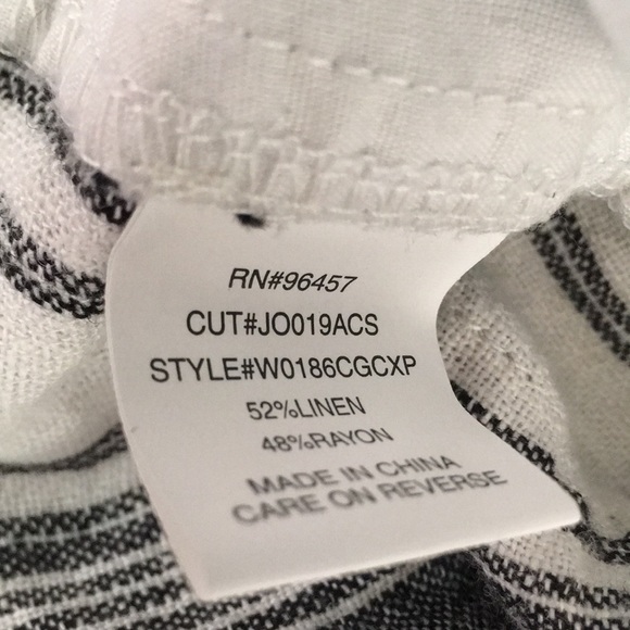 Mauby stripped shorts with tie - Picture 6 of 6